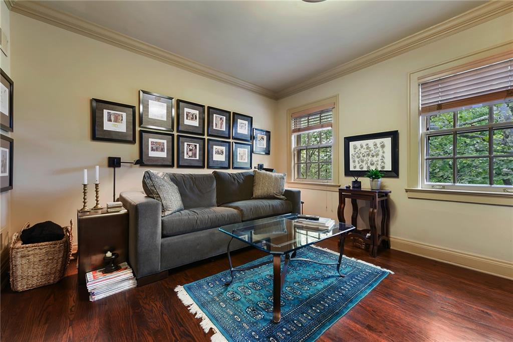 604 Pennridge Road Pittsburgh, PA 15211 - Photo 15 of 25 a living room with furniture wooden floor and a window