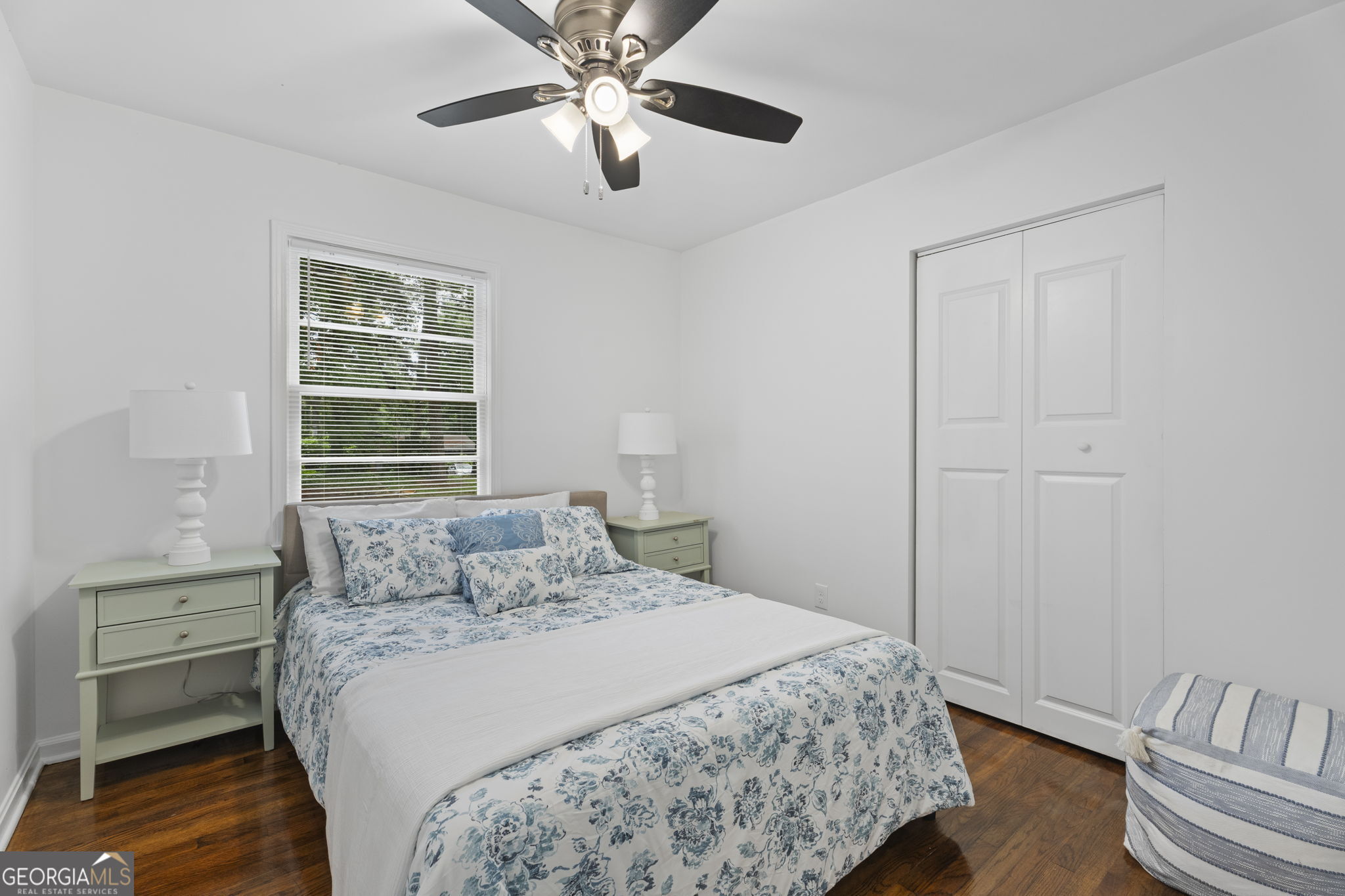 3567 Forrest Park Road Southeast Atlanta, GA 30354 - Photo 15 of 29 a bedroom with a bed and a window