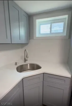 a close view of sink and tap