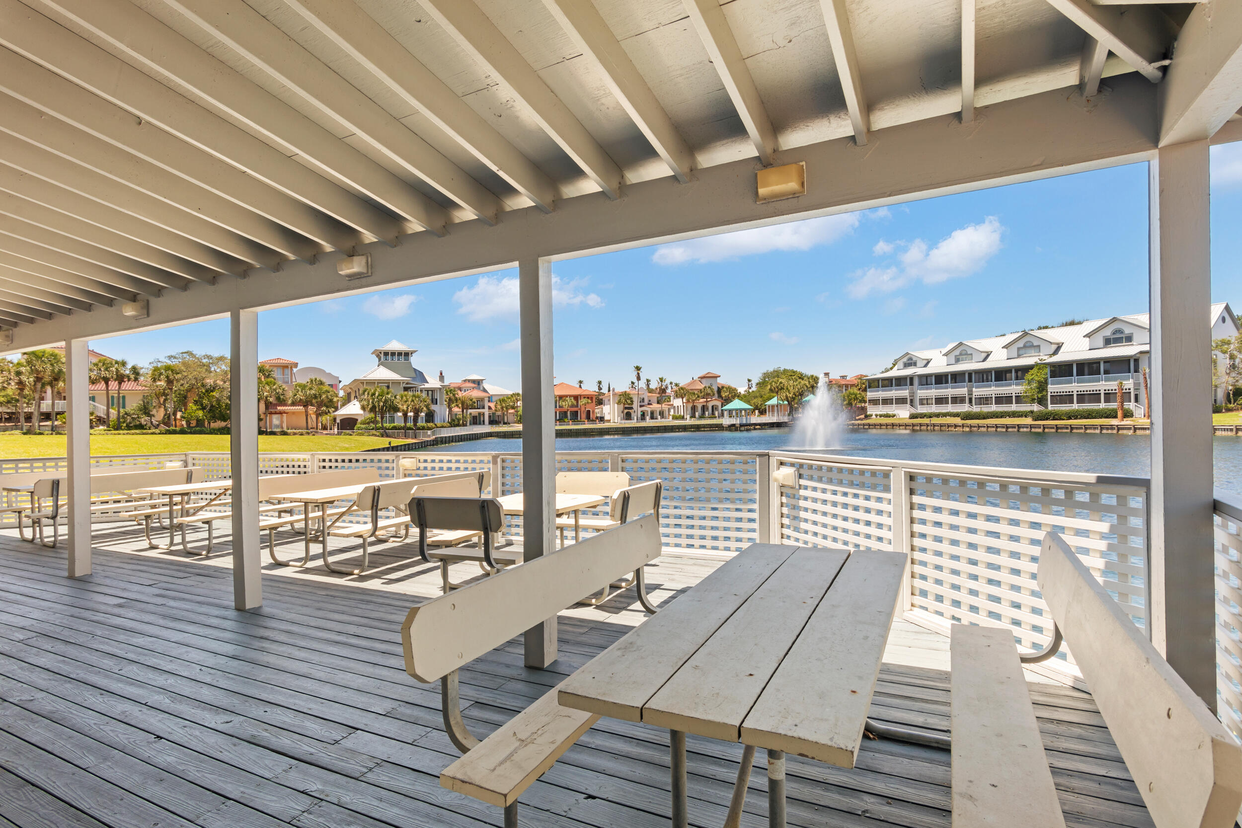 9815 Highway 98, Unit 144 Miramar Beach, FL 32550 - Photo 56 of 70 a view of a balcony with wooden floor