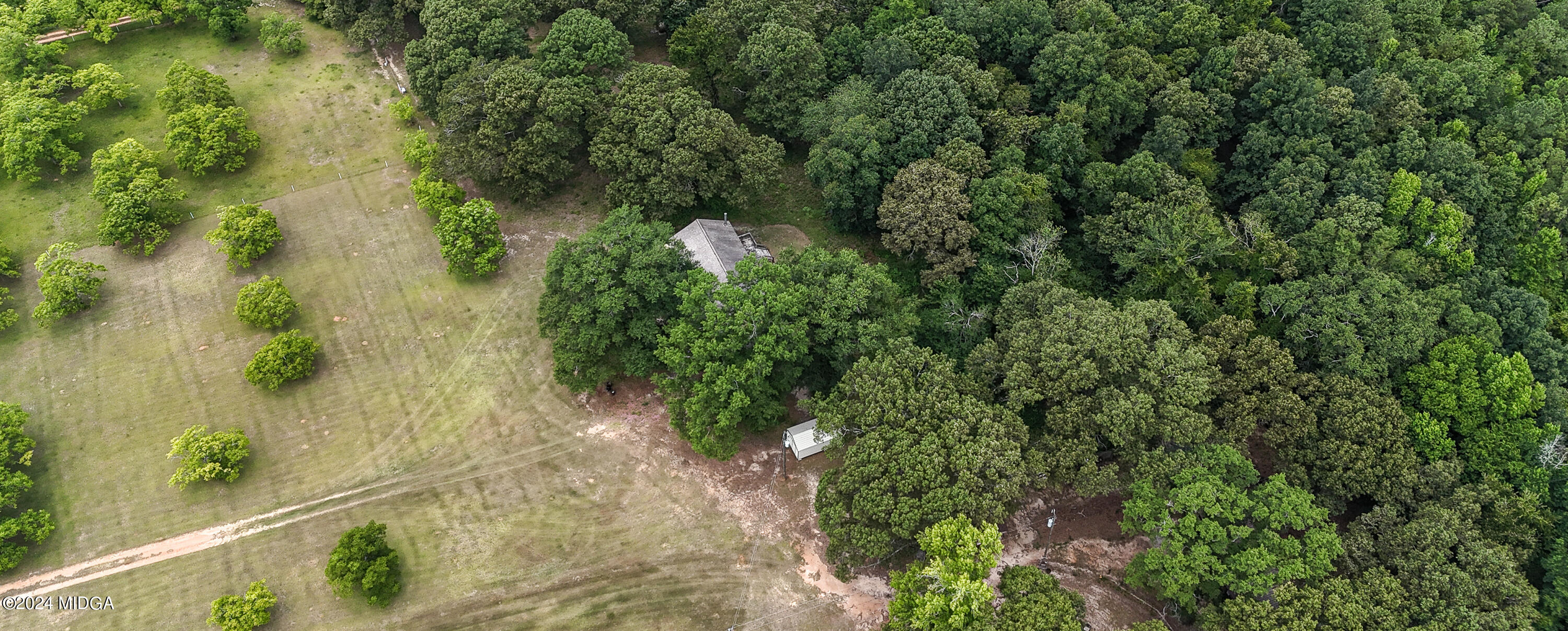 206 Sharon Road Fort Valley, GA 31030 - Photo 35 of 44 DJI_20240702133102_0038_D