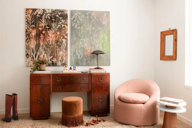 view of walk in closet with clothes and shoes