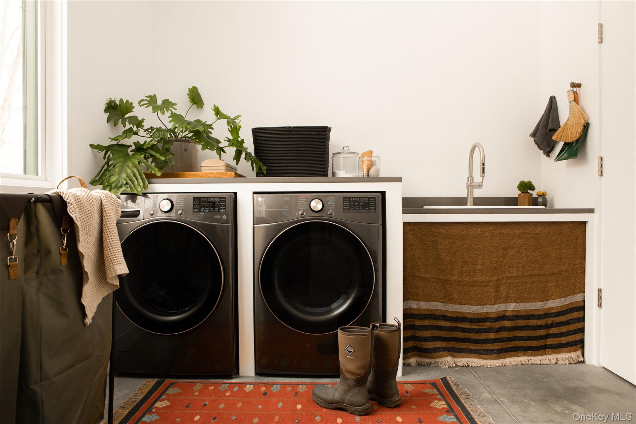 49 Sky Top Road Copake, NY 12516 - Photo 32 of 40 a utility room with dryer and washer
