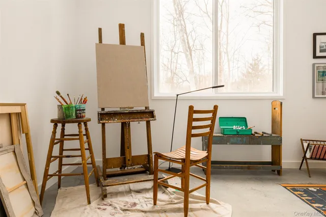 a house with trees in front of it