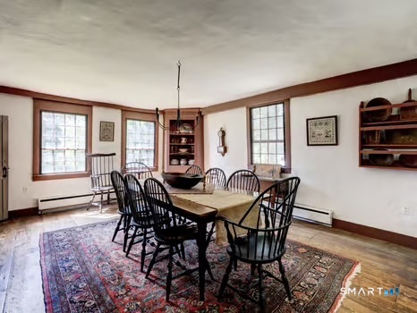 64 Haddam Quarter Road Durham, CT 06422 - Photo 18 of 40 Imagine holidays at your dining table in this pretty room with an additional corner cupboard ...
