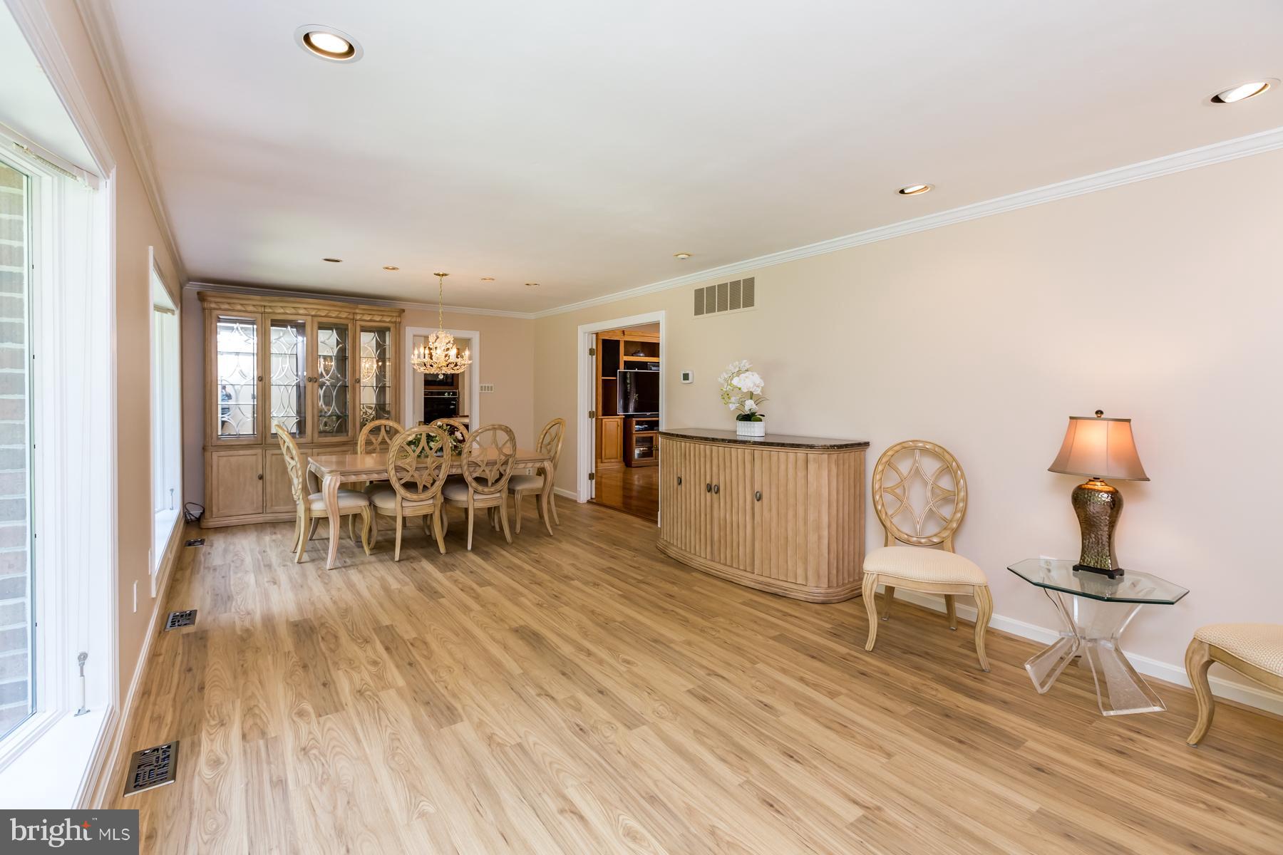 Living Room and Dining Room