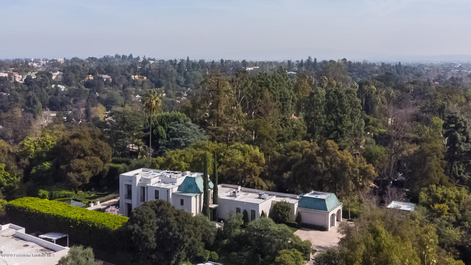 988 Buckingham Place Pasadena, CA 91105 - Photo 2 of 38 an aerial view of a house with a garden