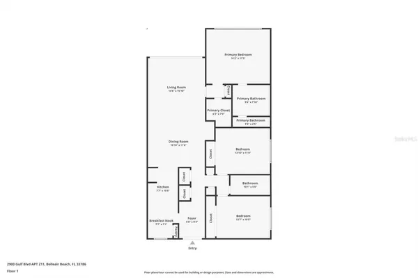 $4,400 | 2900 Gulf Boulevard, Unit 211, Belleair Beach, FL 33786