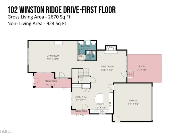 $869,900 | 102 Winston Ridge Drive, Chapel Hill, NC 27516