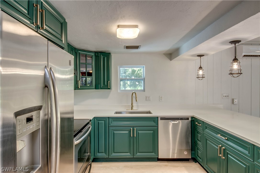 275 Trader Road Fort Denaud, FL 33935 - Photo 11 of 32 a bathroom with a sink and a mirror