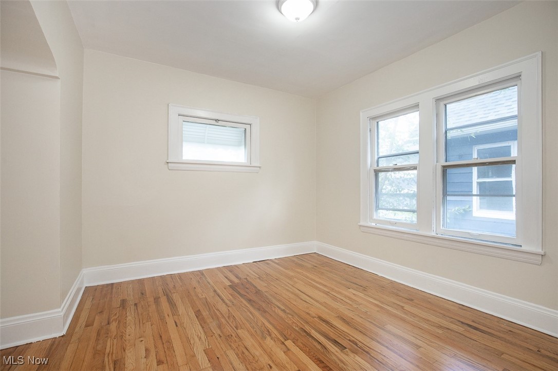 3616 Hildana Road Cleveland, OH 44120 - Photo 20 of 27 Spare room with baseboards and light wood-type flooring