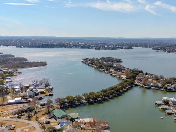 an aerial view of a ocean view