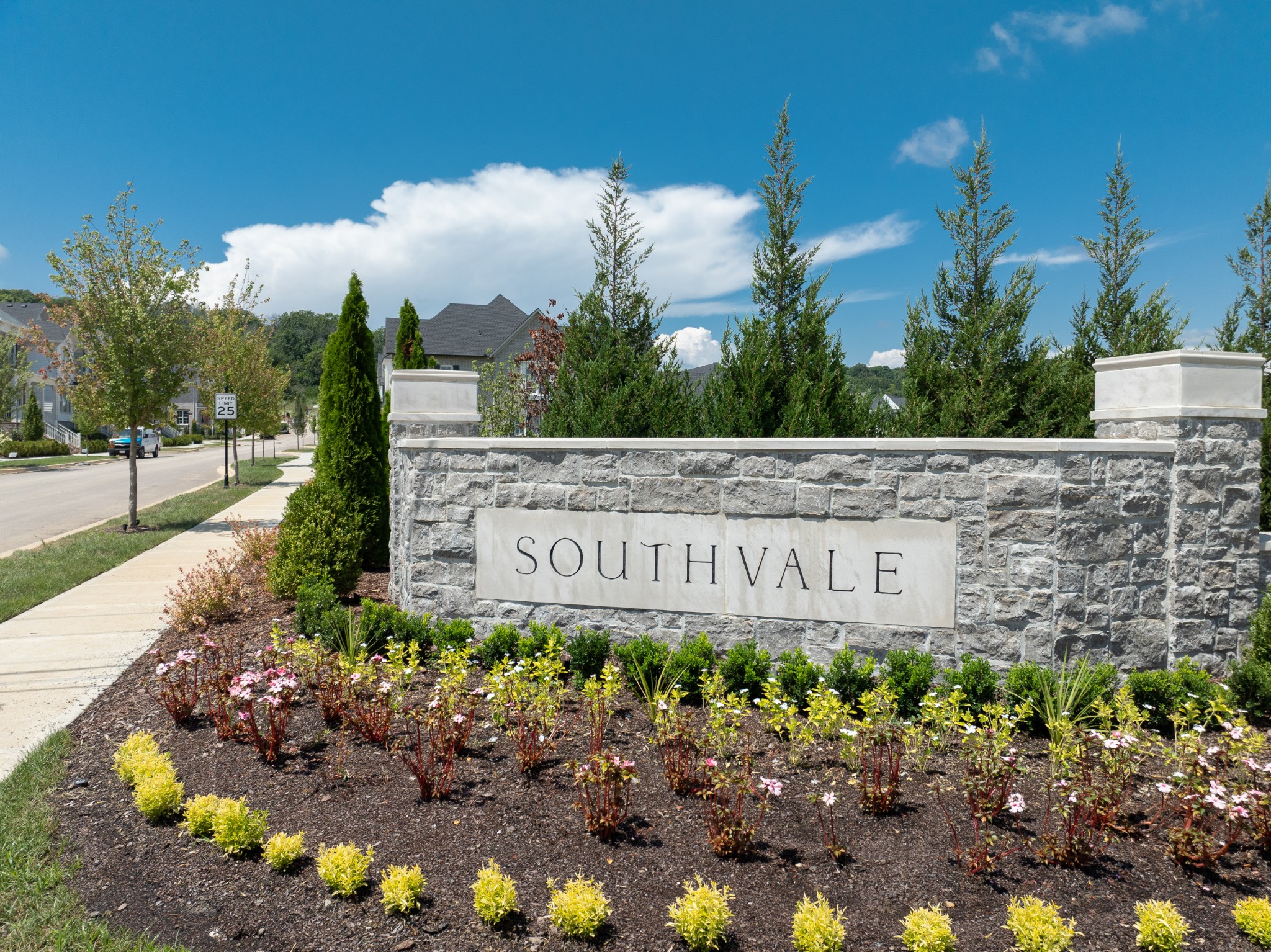 4000 Forestside Drive Franklin, TN 37064 - Photo 3 of 12 a sign that is in front of flowers