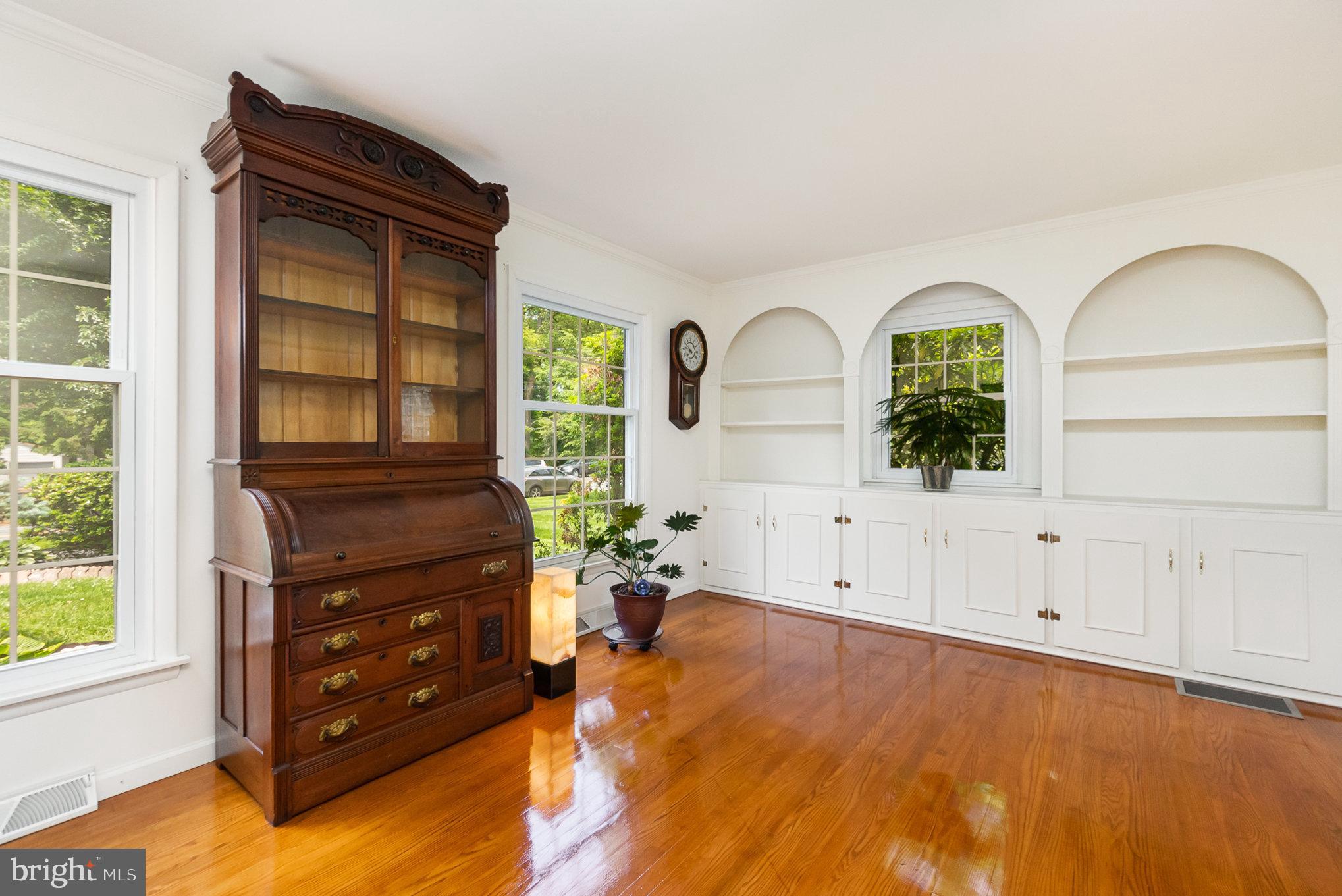 Living Room with Wood Floor