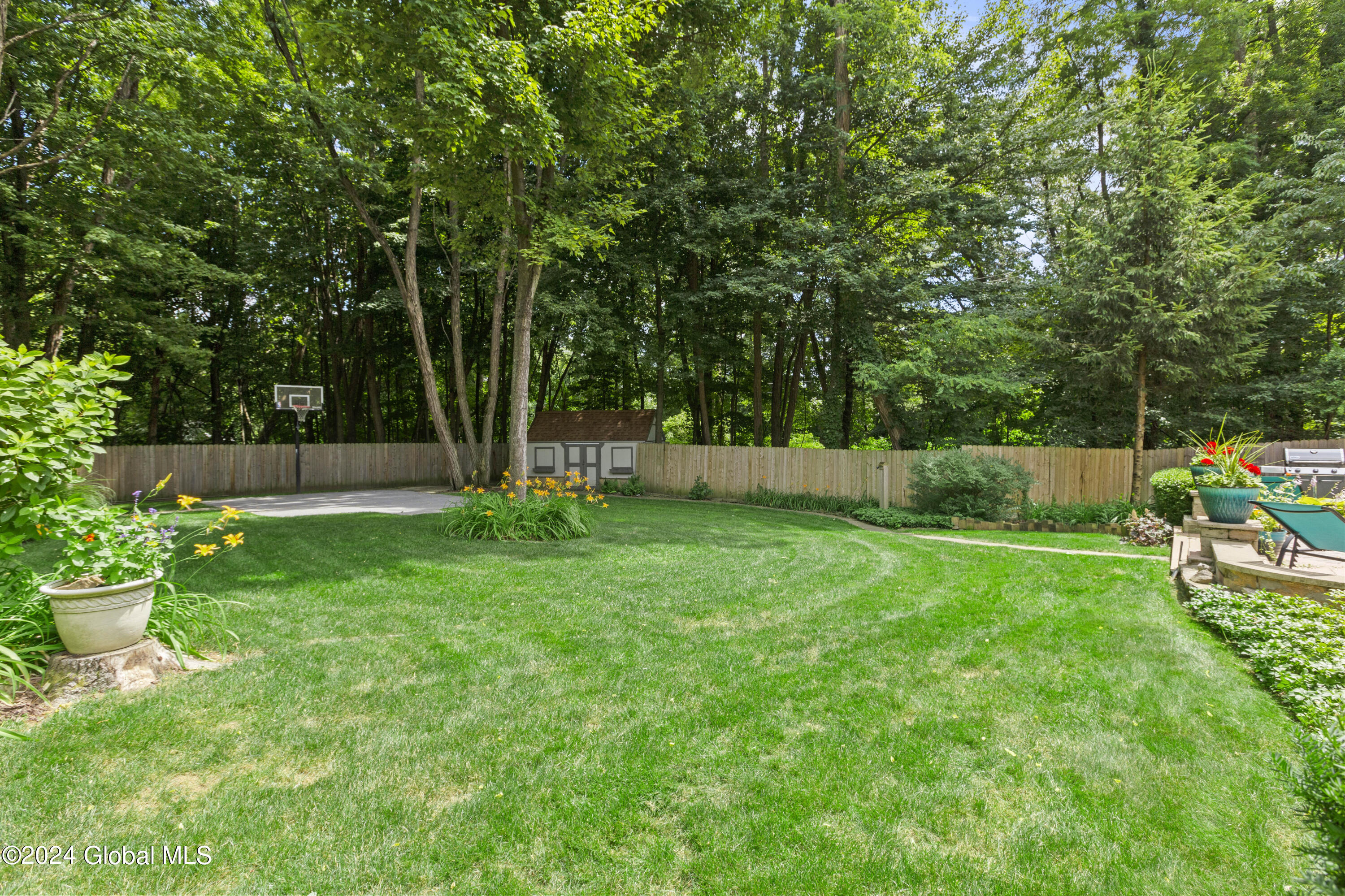 2 Ridge Lane Ballston Lake, NY 12019 - Photo 31 of 35 Large, level fenced yard!