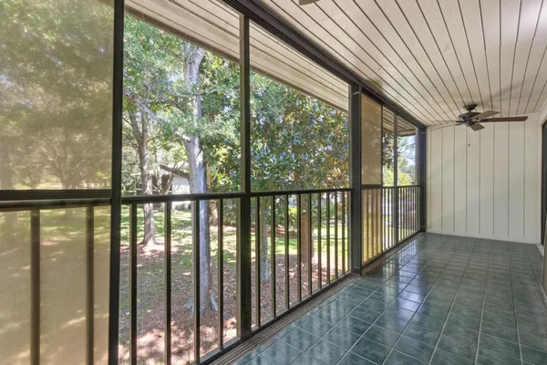 a view of a large window with an outdoor space