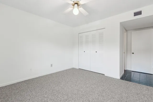a bathroom with a shower and a toilet