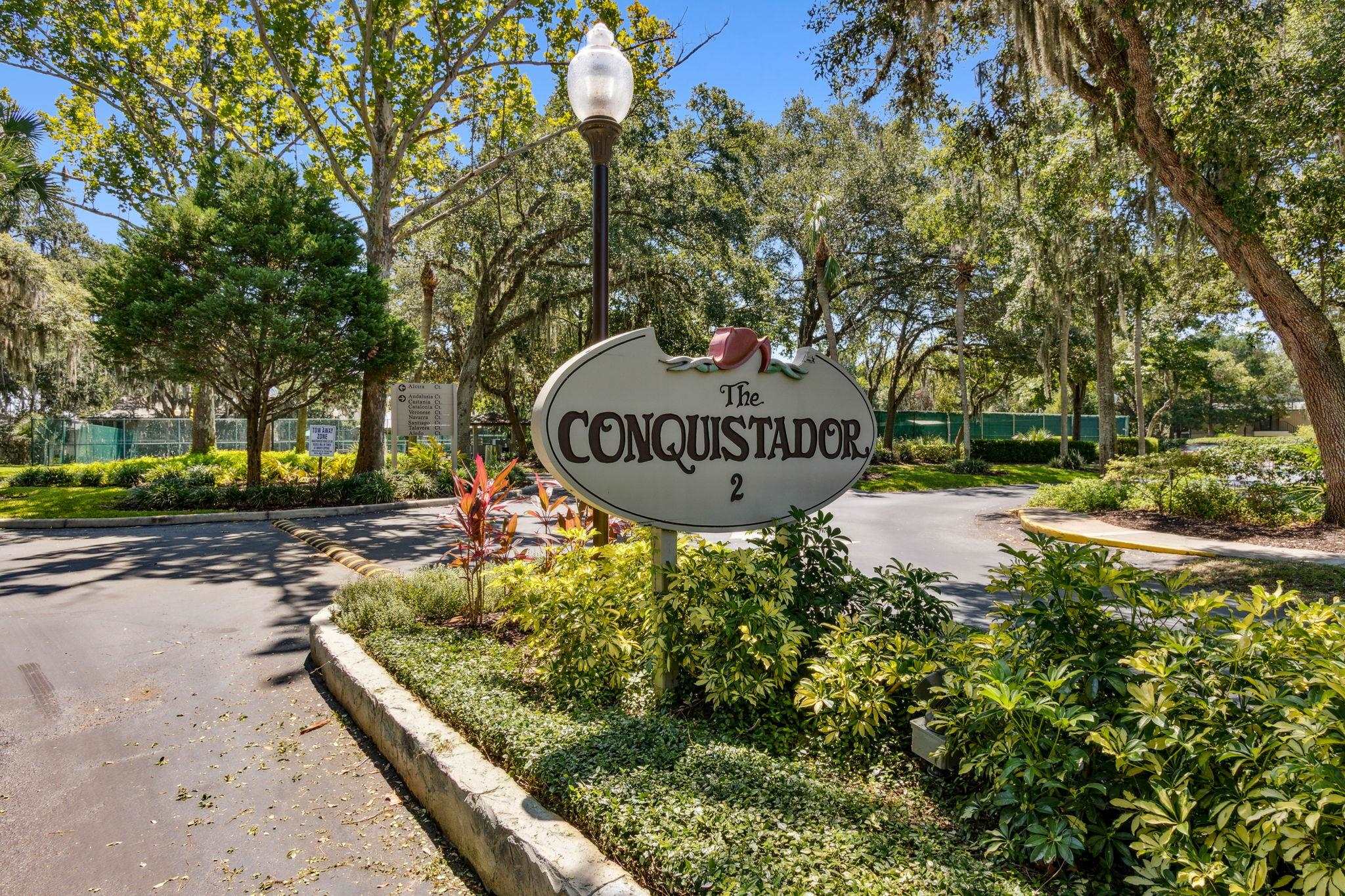 16 Alcira Court St. Augustine, FL 32086 - Photo 34 of 61 a view of a park bench under an umbrella