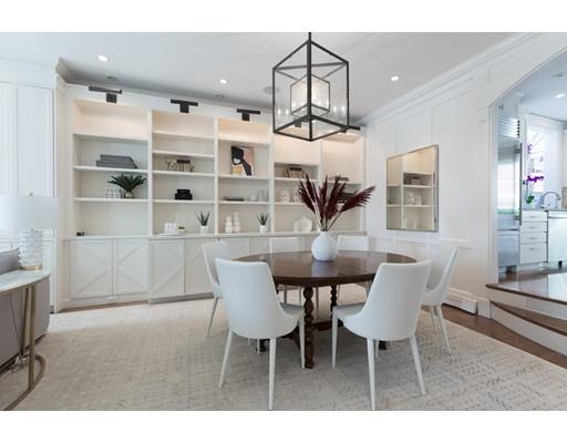 44 Harvard Street Boston, MA 02129 - Photo 6 of 19 a view of a dining room with furniture and wooden floor
