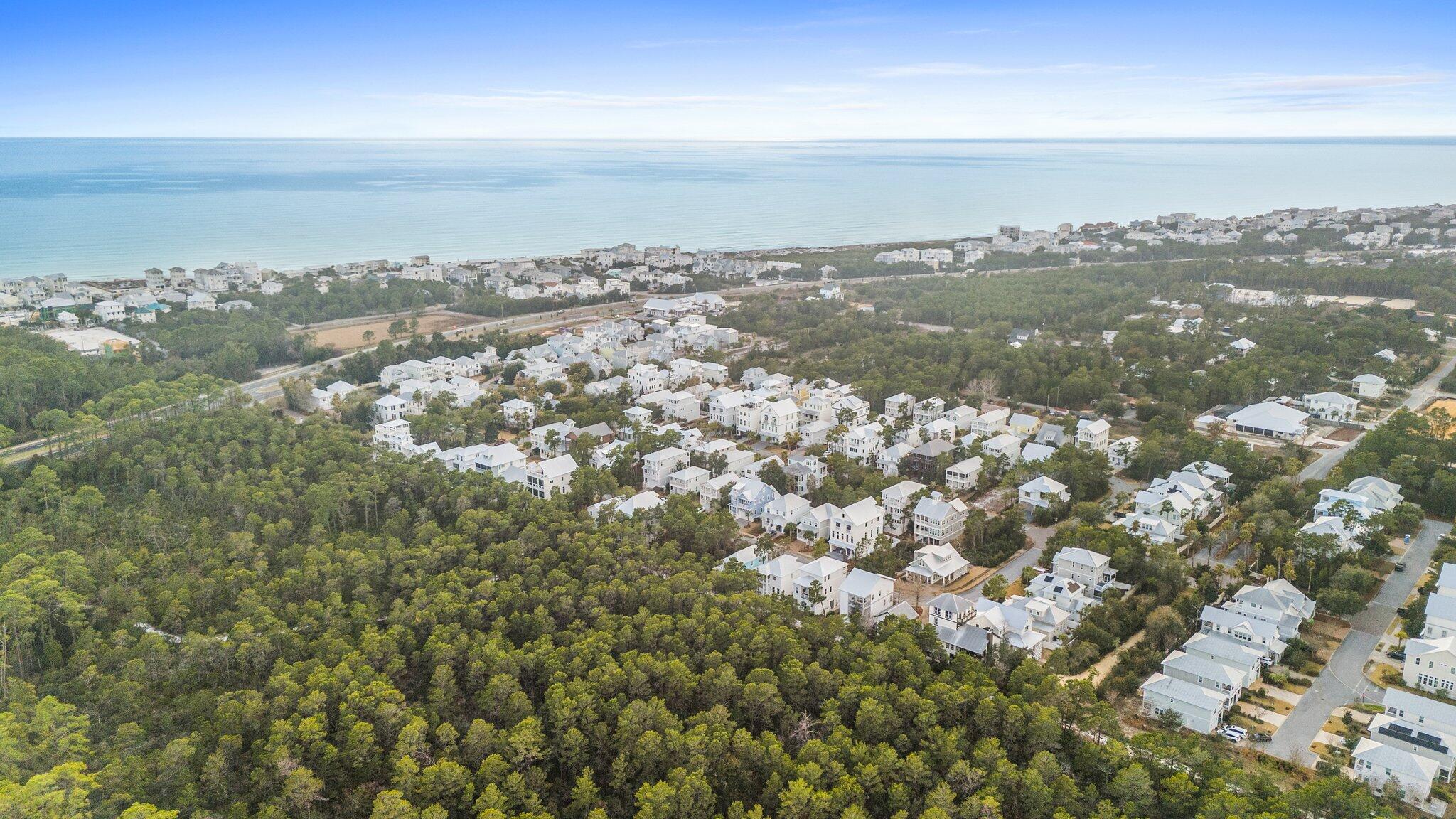 89 Grande Pointe Drive Inlet Beach, FL 32461 - Photo 31 of 47 an aerial view of a city