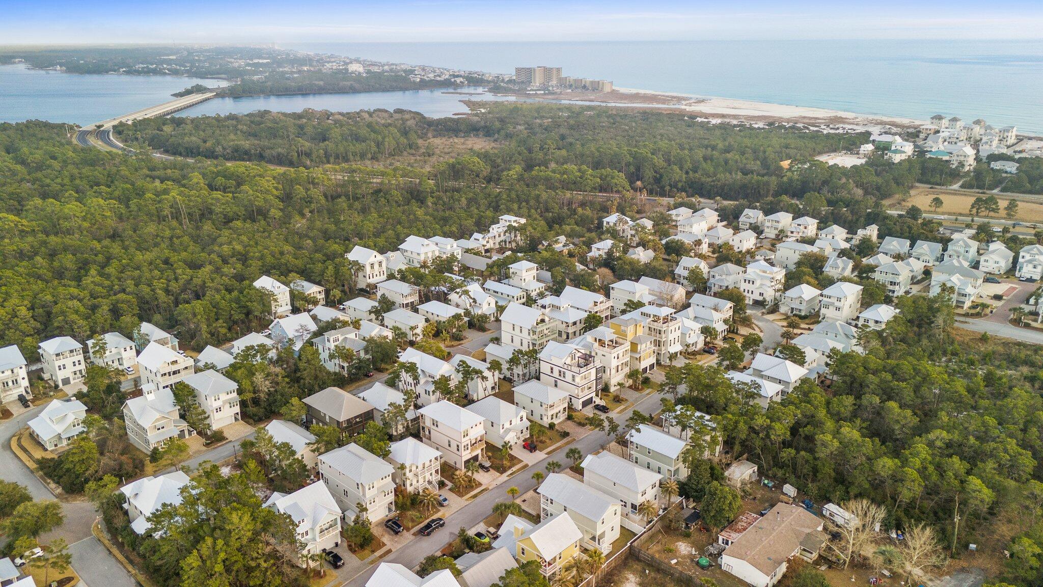 89 Grande Pointe Drive Inlet Beach, FL 32461 - Photo 33 of 47 a view of a city
