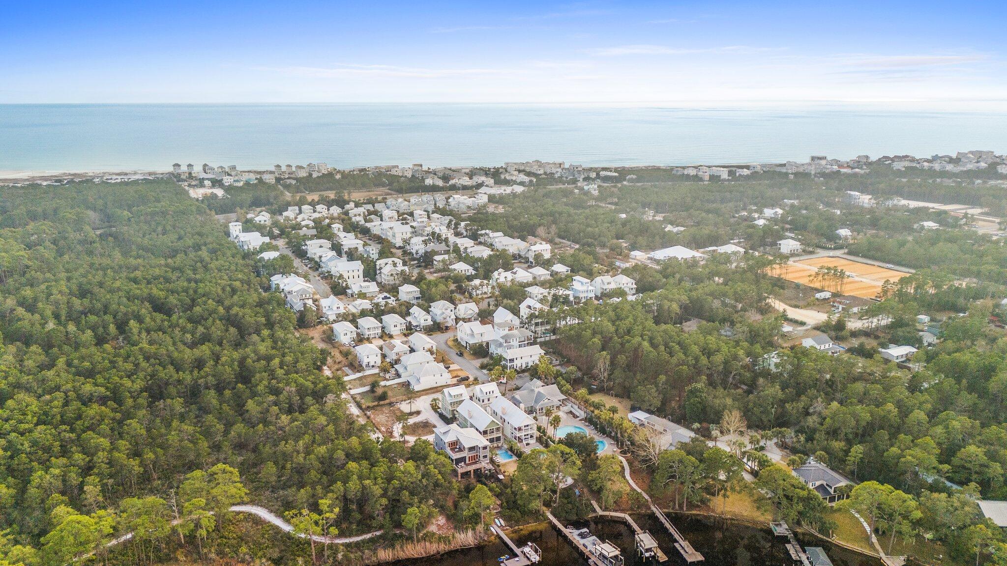 89 Grande Pointe Drive Inlet Beach, FL 32461 - Photo 35 of 47 an aerial view of multiple house