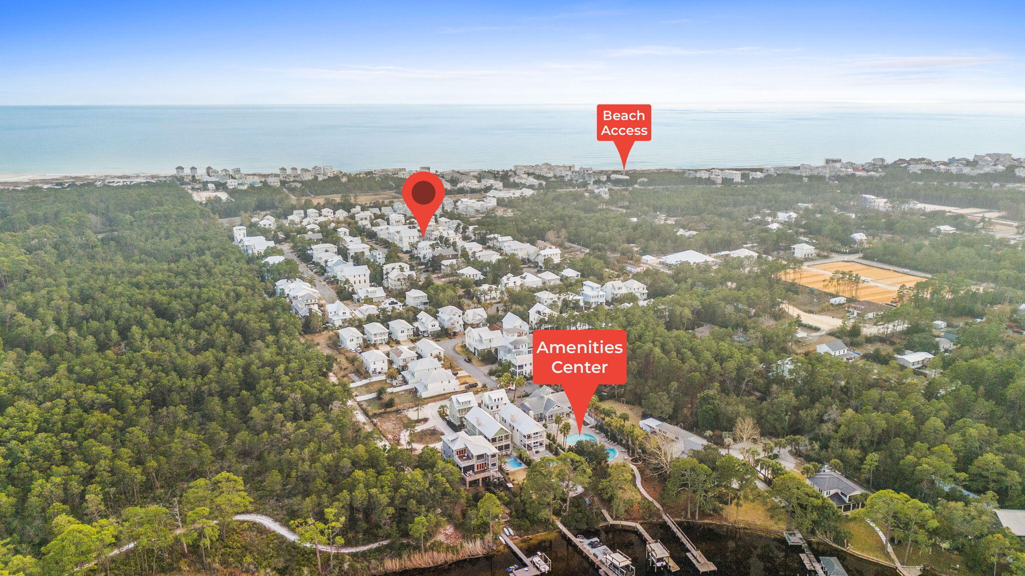 89 Grande Pointe Drive Inlet Beach, FL 32461 - Photo 41 of 47 a view of a city