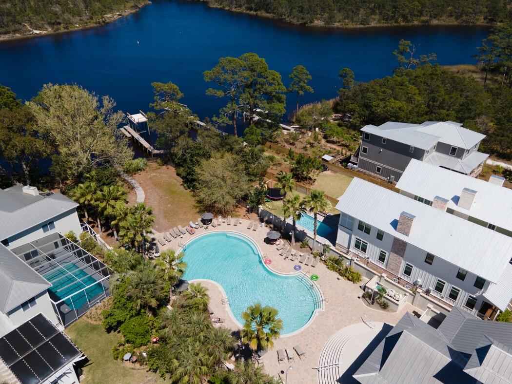 89 Grande Pointe Drive Inlet Beach, FL 32461 - Photo 43 of 47 an aerial view of a house