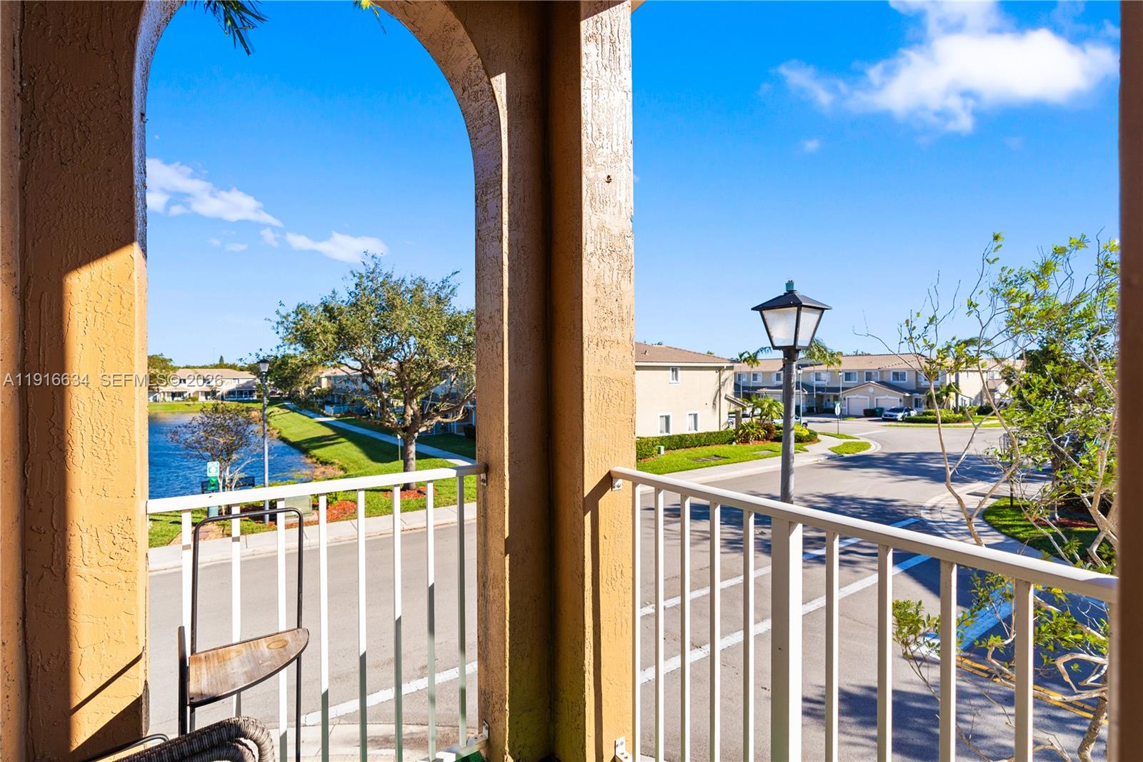 5850 Hampton Hills Boulevard, Unit 5850 Tamarac, FL 33321 - Photo 14 of 22 a view of a balcony