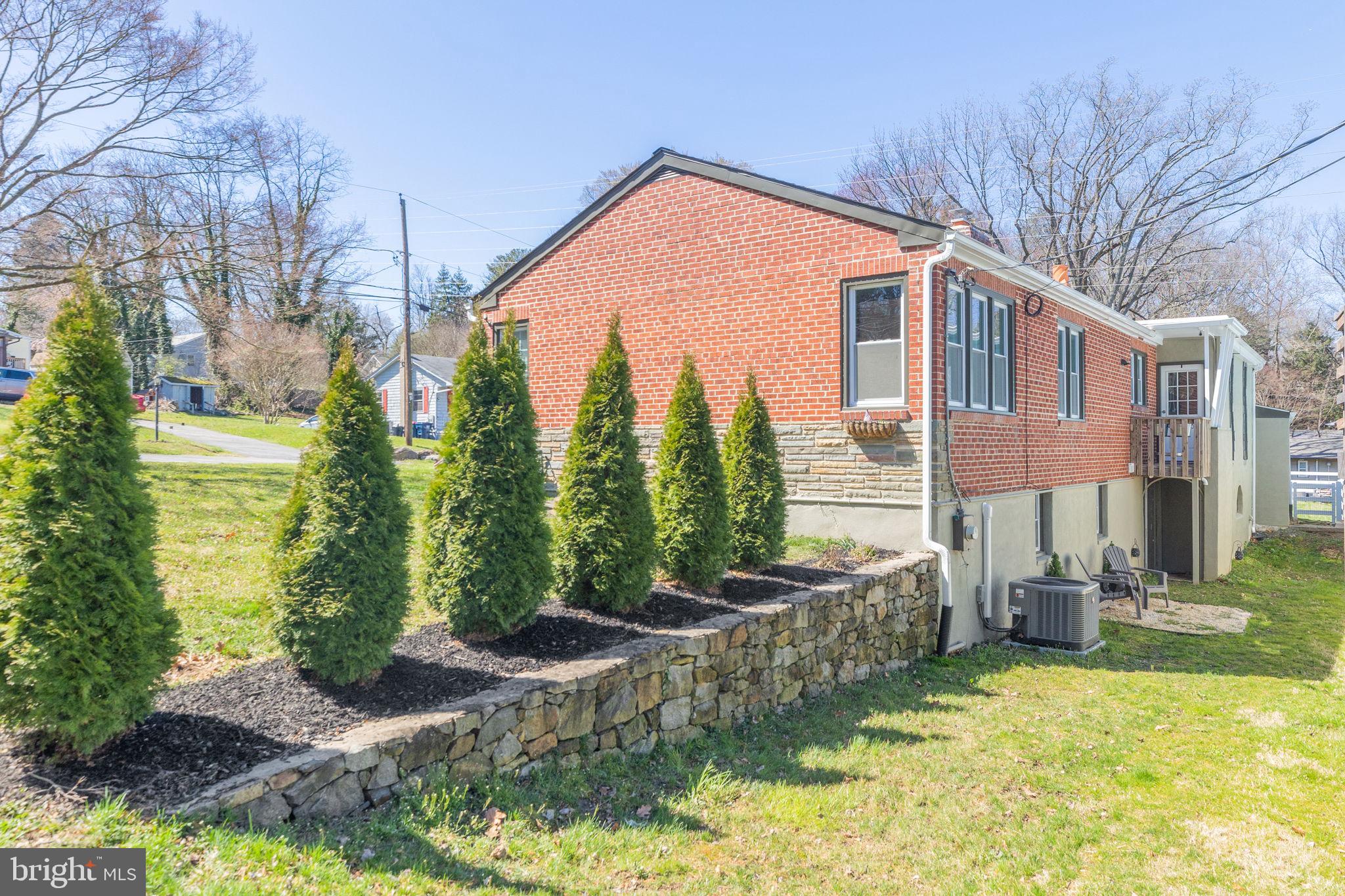 1501 Valley Road Wilmington, DE 19810 - Photo 26 of 29 Re-built retaining wall