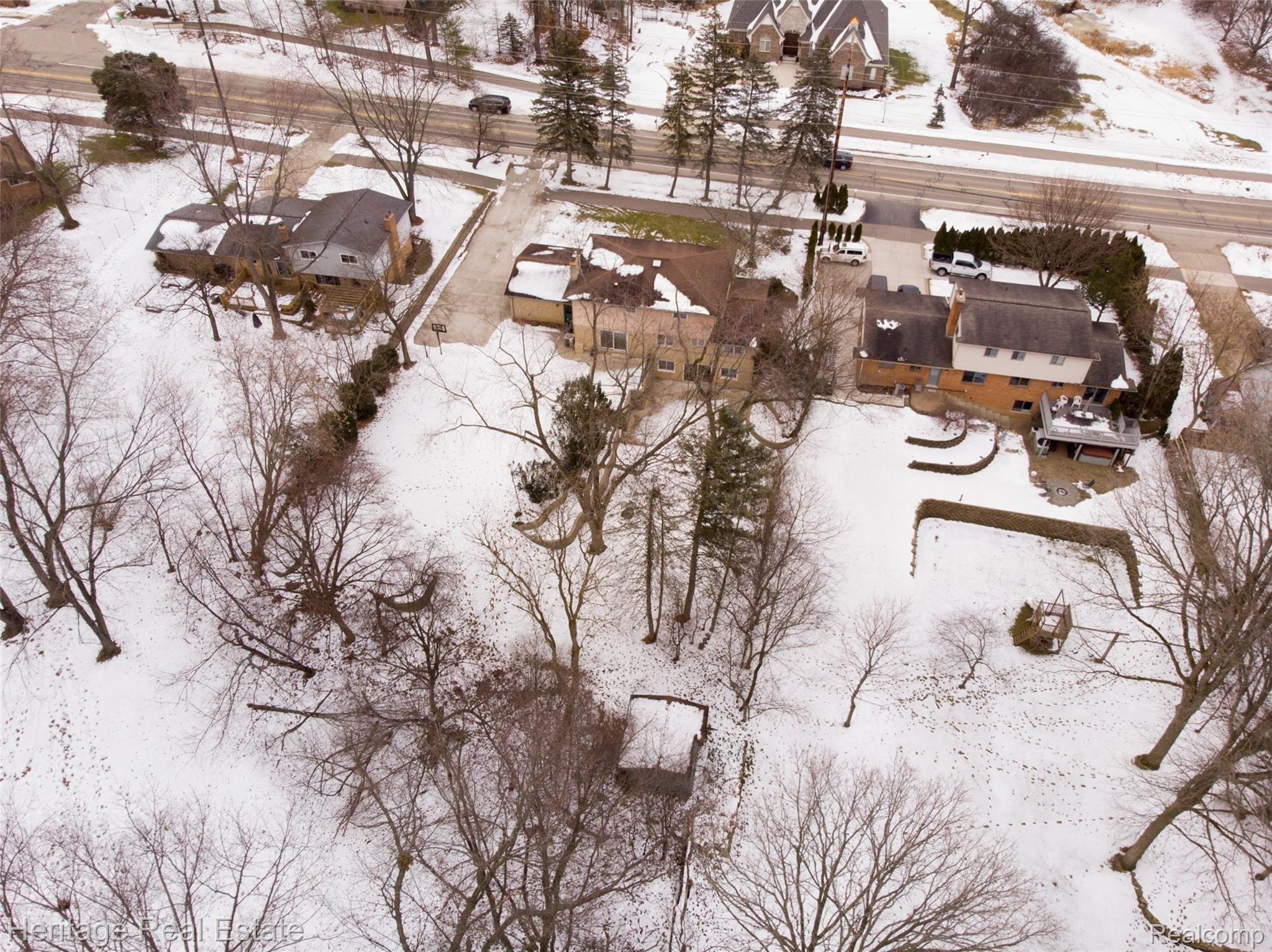 654 Old Perch Road Rochester, MI 48309 - Photo 57 of 61 Extra deep 112 x 180 lot backing to woods - a rare find!