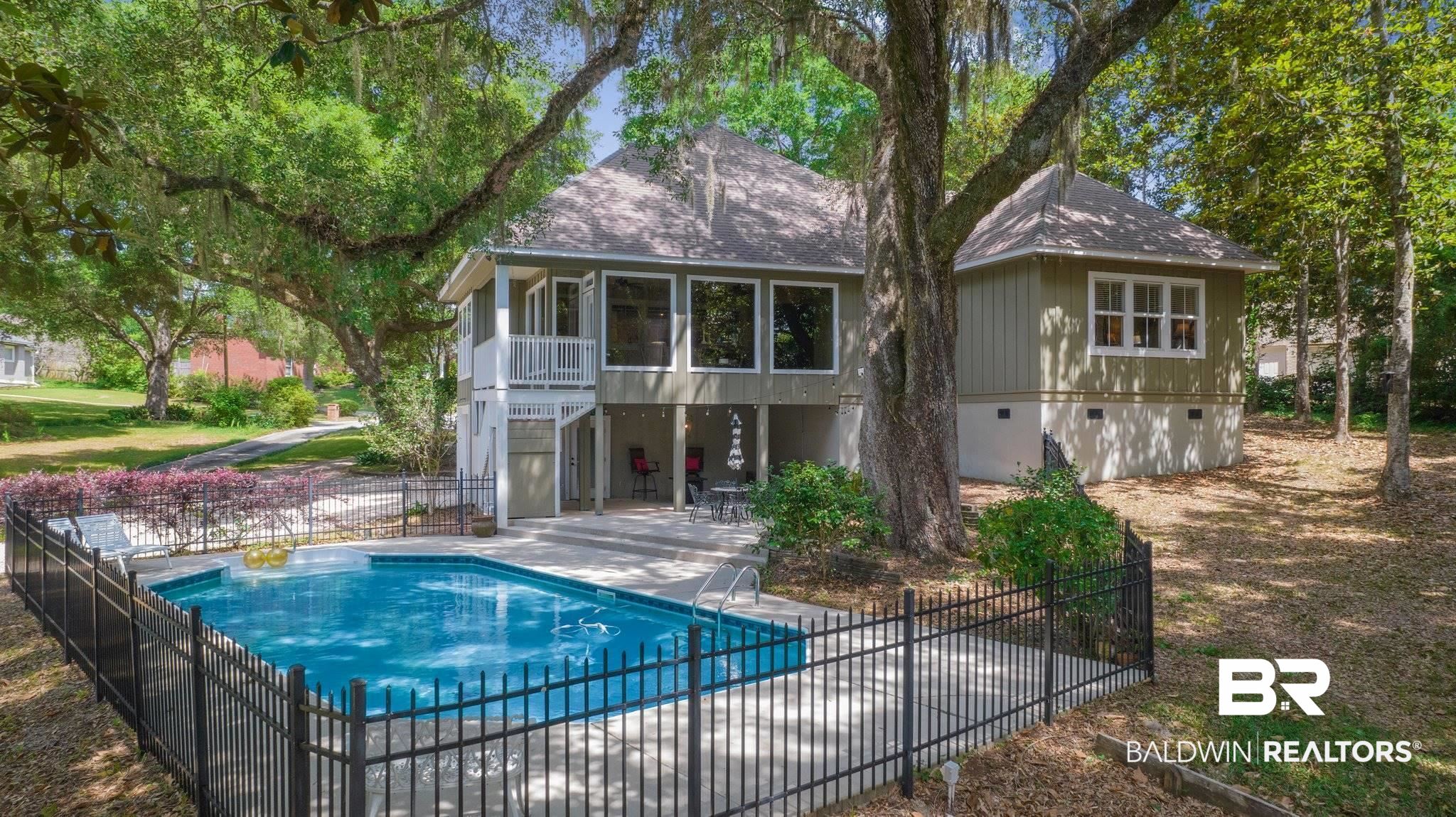 7 Confederate Point Daphne, AL 36527 - Photo 42 of 48 Back yard with pool