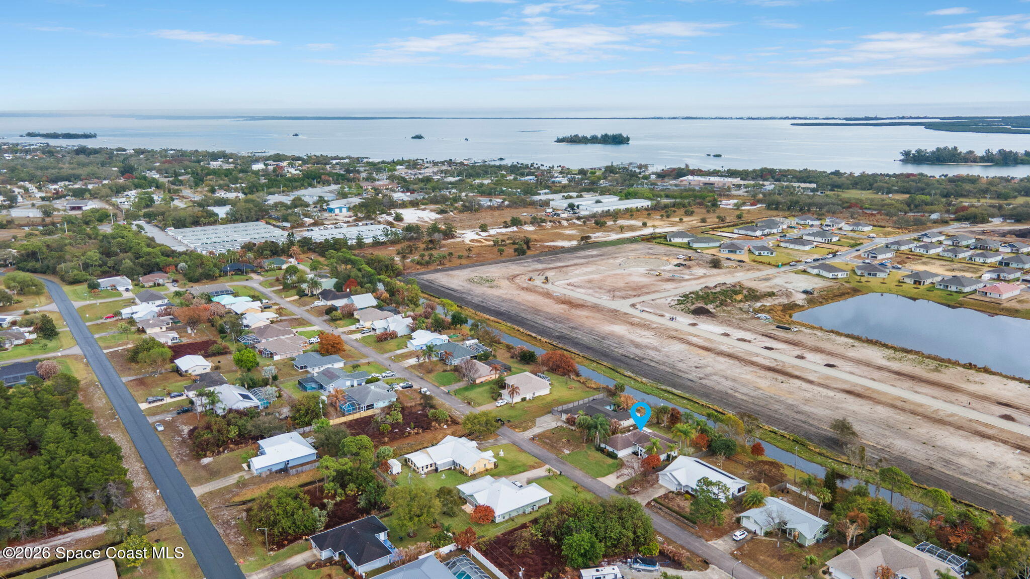 472 Arbor Street Sebastian, FL 32958 - Photo 32 of 33 an aerial view of a city