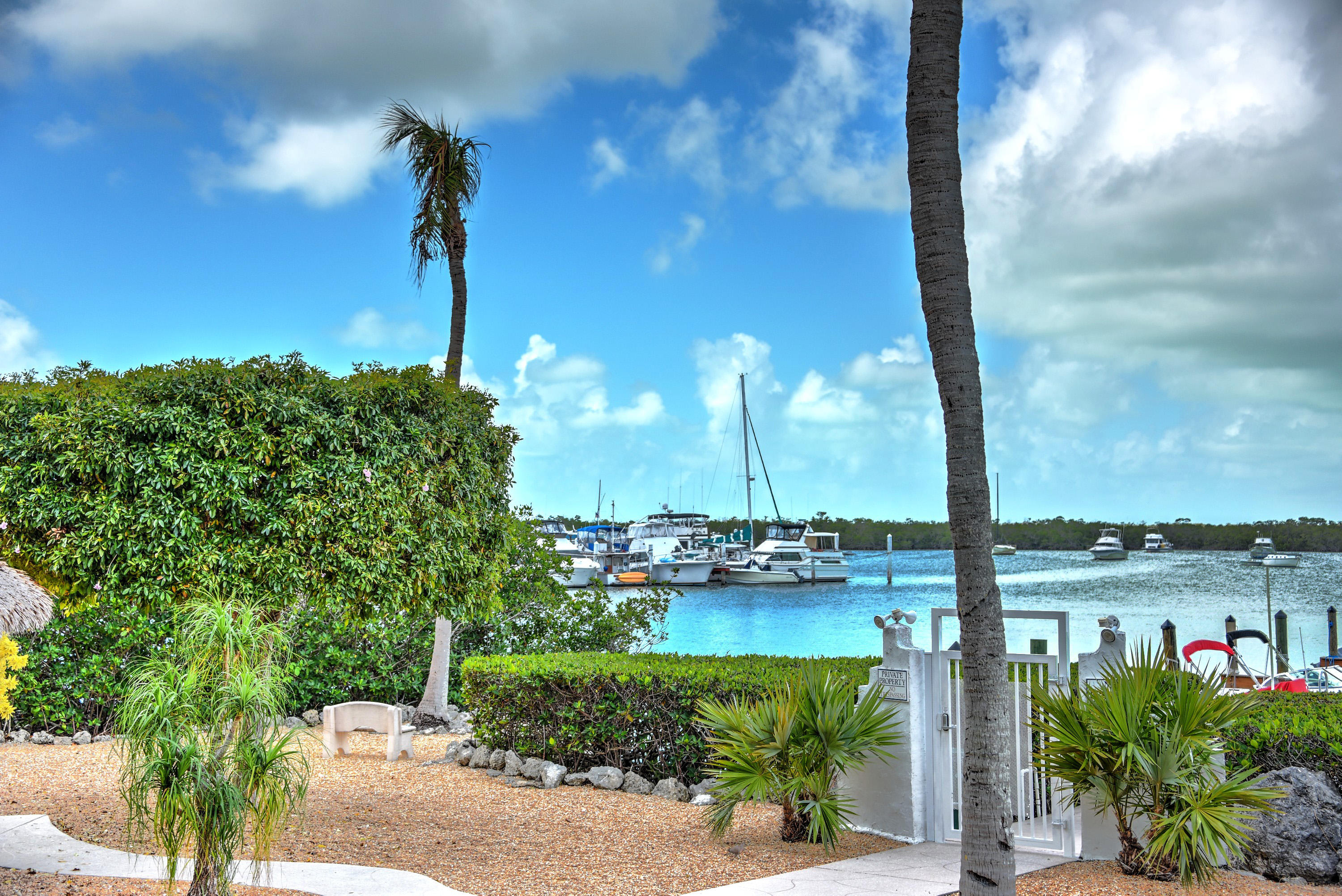 200 Harborview Drive, Unit PH 4 Tavernier, FL 33070 - Photo 21 of 33 a view of a garden with a lake view