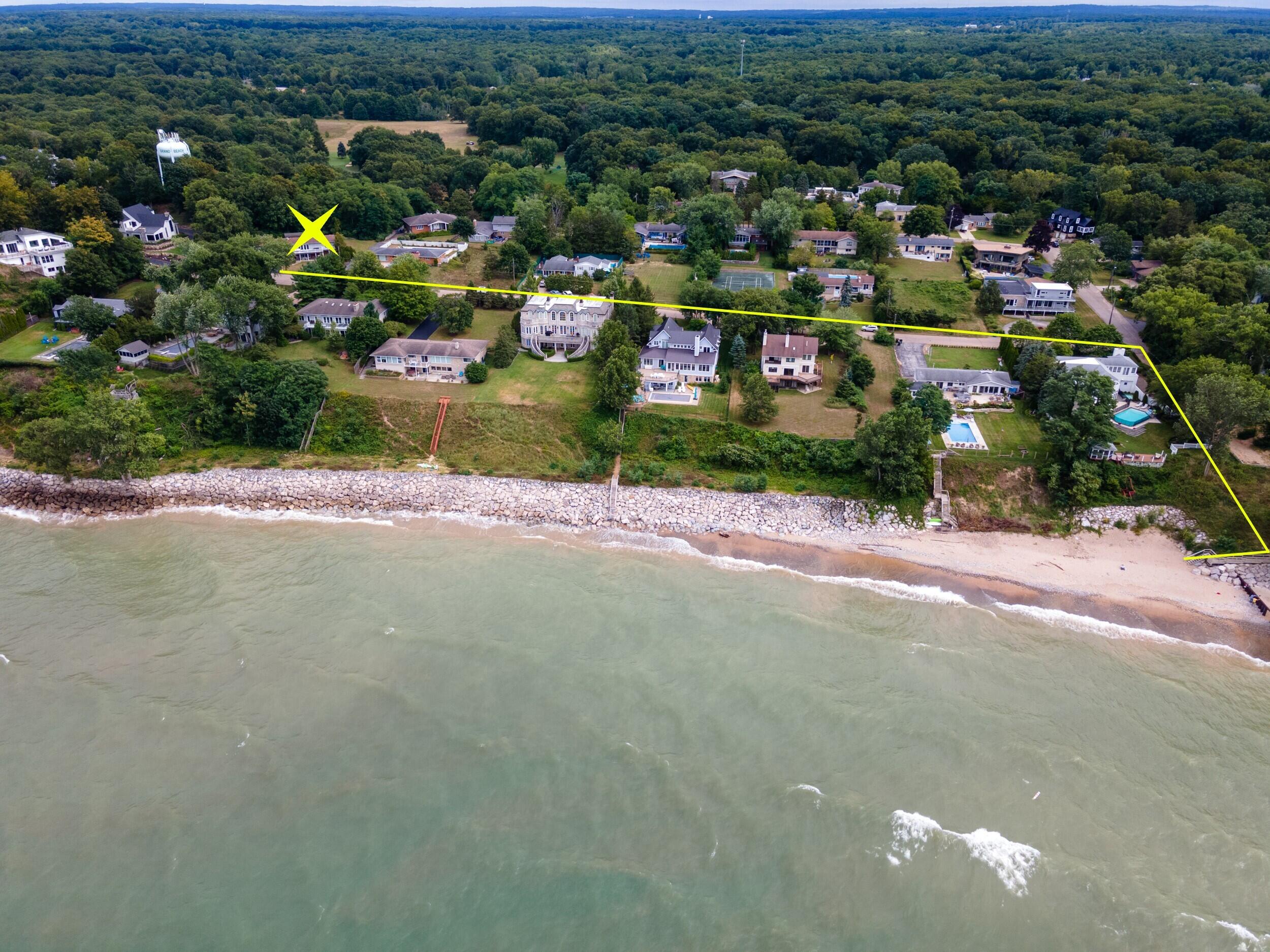 48020 Ridge Road Grand Beach, MI 49117 - Photo 3 of 38 DJI_0609 Beach Access