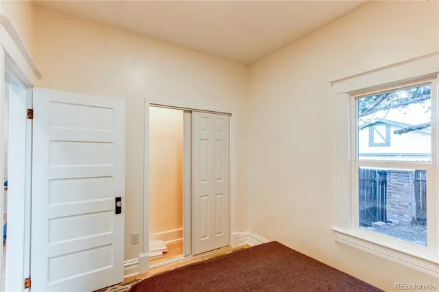 a view of closet area