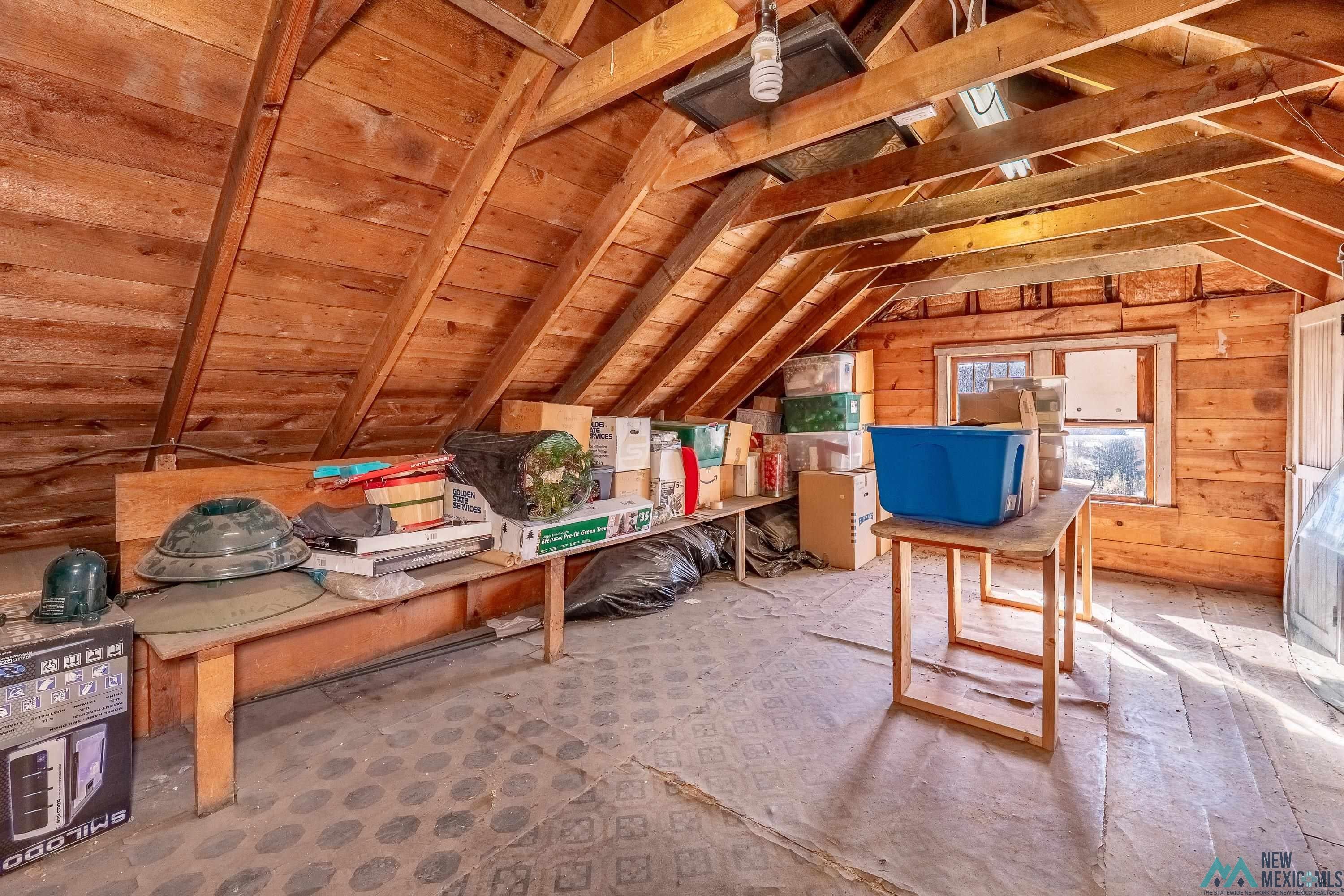 301 South 4th Street Raton, NM 87740 - Photo 39 of 78 View of unfinished attic
