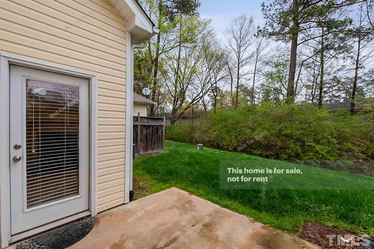 2608 Andover Glen Road Raleigh, NC 27604 - Photo 17 of 19 a view of a back yard of the house