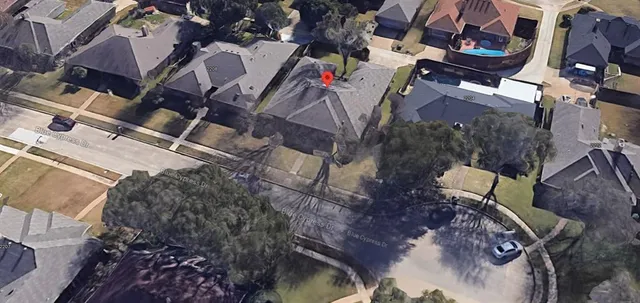 view of a brick building