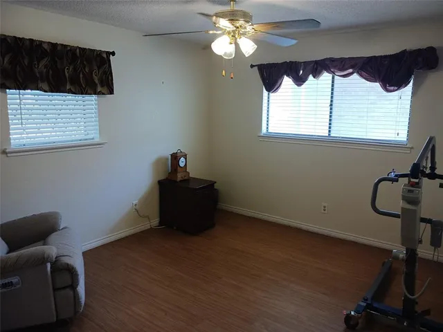a view of a livingroom with a window