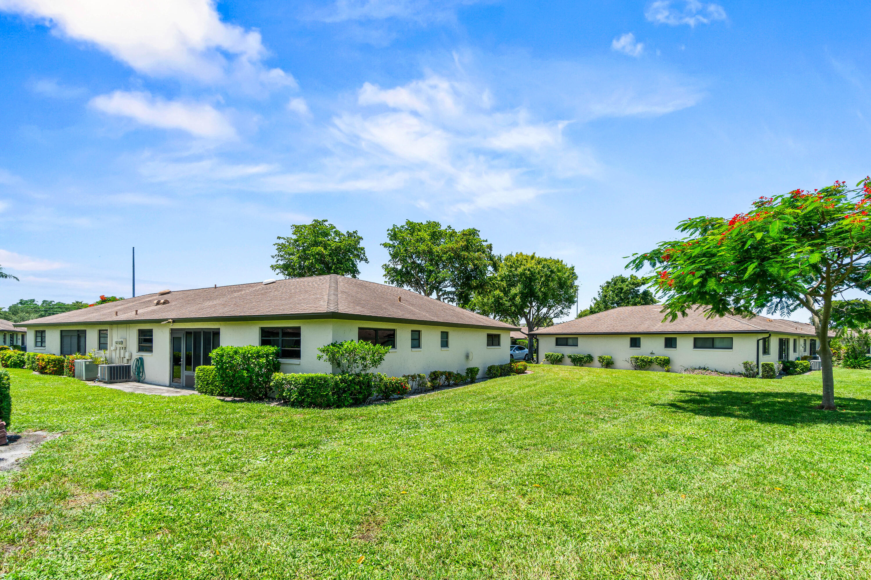 4897 Hawkwood Road, Unit A Boynton Beach, FL 33436 - Photo 25 of 25 Back of Villa