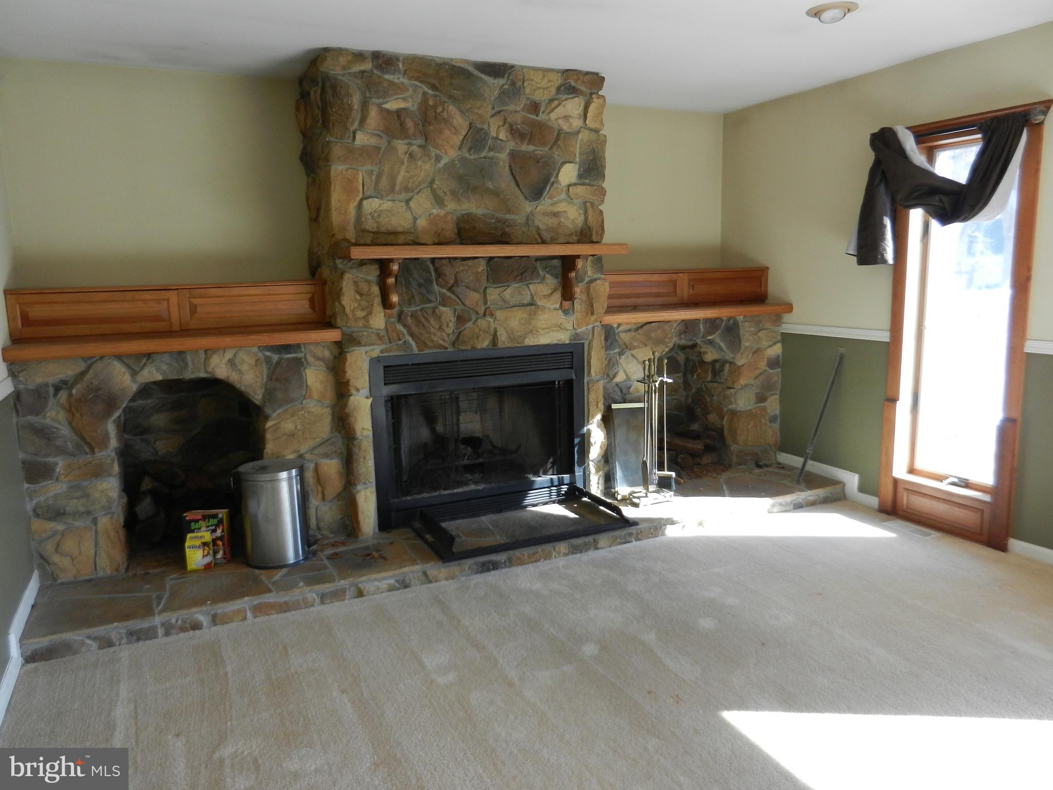 9801 Old Court Road Baltimore, MD 21244 - Photo 10 of 21 Family room fireplace