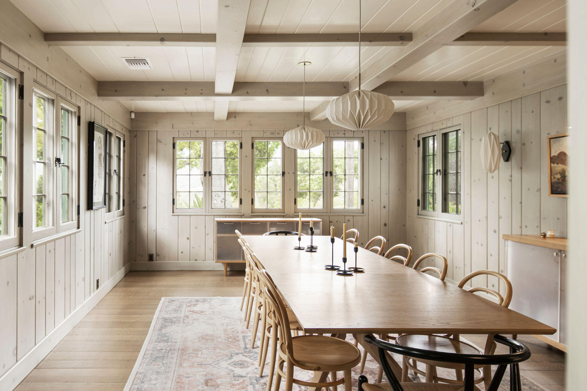 0 San Antonio Street Ojai, CA 93023 - Photo 15 of 73 a view of a a dining room with furniture window and wooden floor