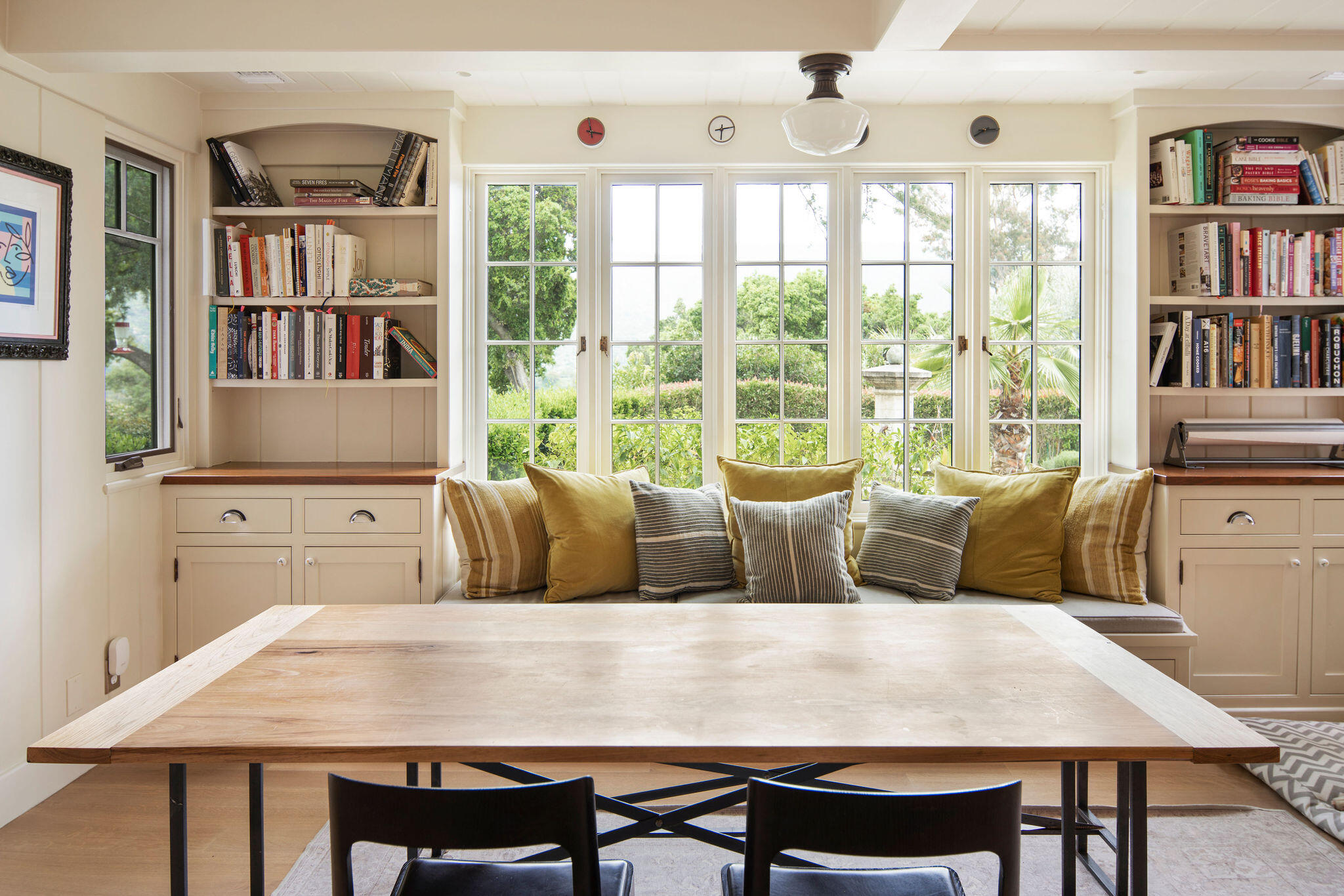 0 San Antonio Street Ojai, CA 93023 - Photo 18 of 73 a view of a dining room with furniture window and wooden floor