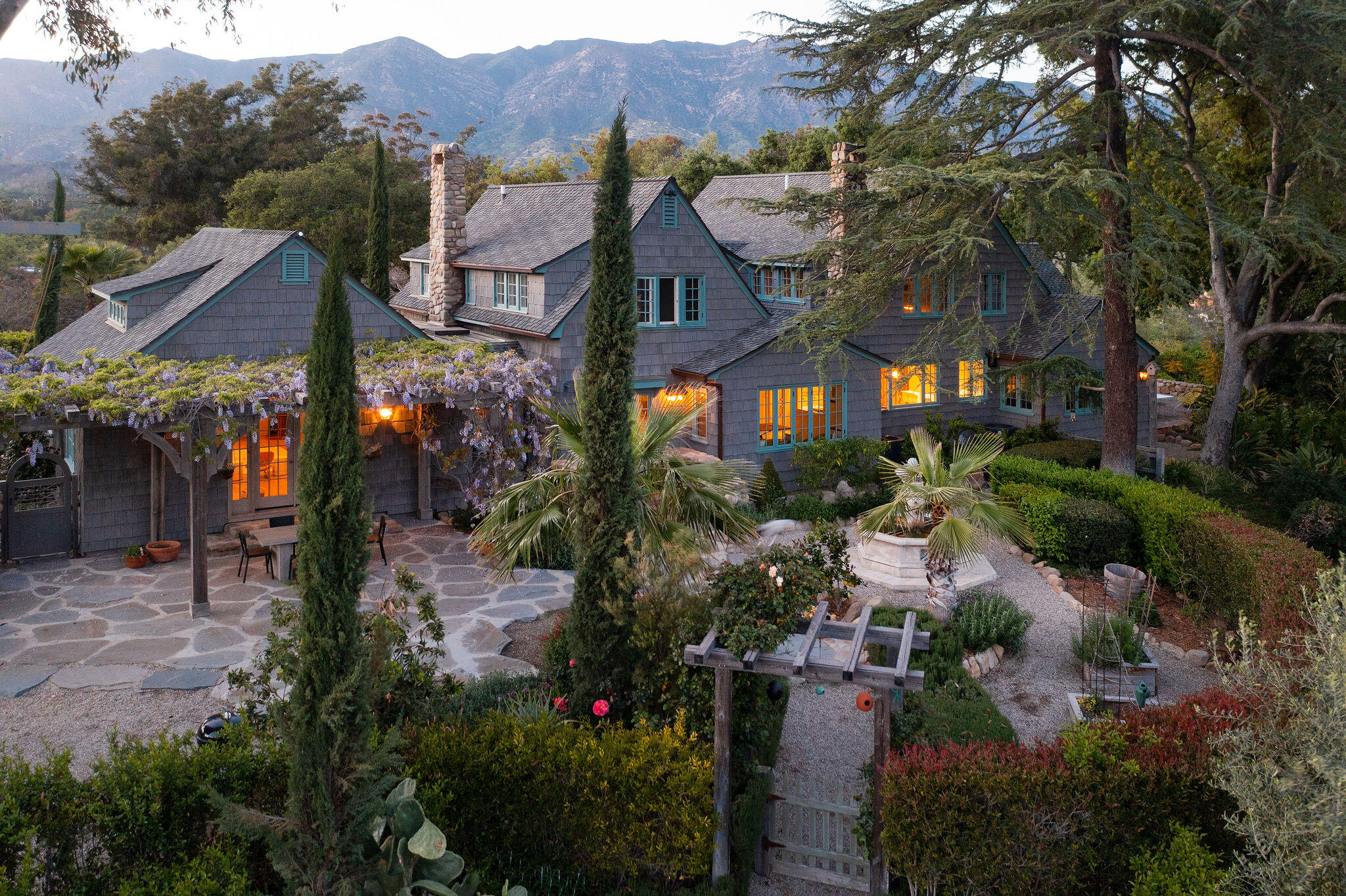 0 San Antonio Street Ojai, CA 93023 - Photo 3 of 73 Main House Twilight