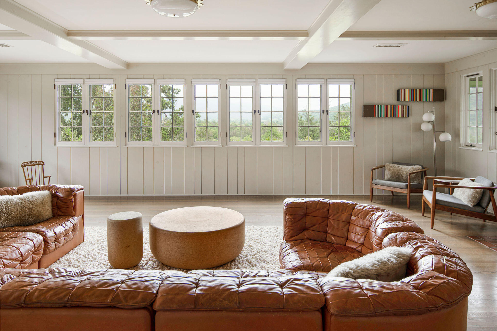 0 San Antonio Street Ojai, CA 93023 - Photo 43 of 73 a living room with furniture and a large window