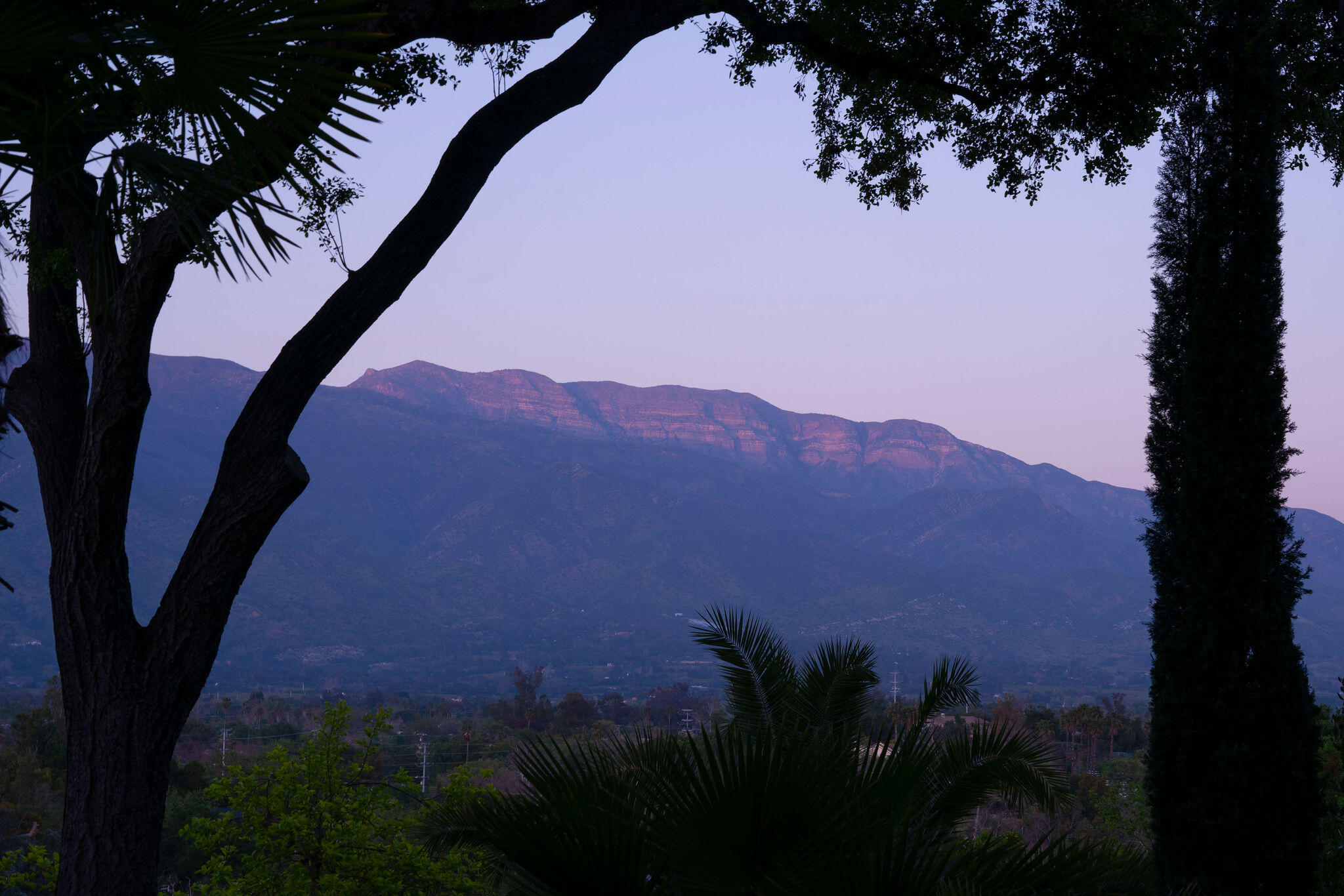 0 San Antonio Street Ojai, CA 93023 - Photo 73 of 73 a view of a house with a mountain in the background