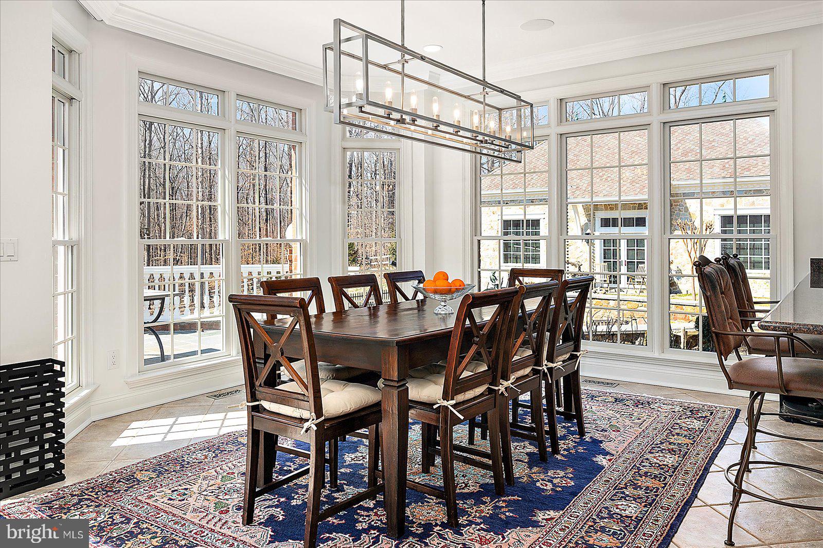 17 Perder Lane Edgewater, MD 21037 - Photo 28 of 115 Spacious Kitchen seating area overlooking yard