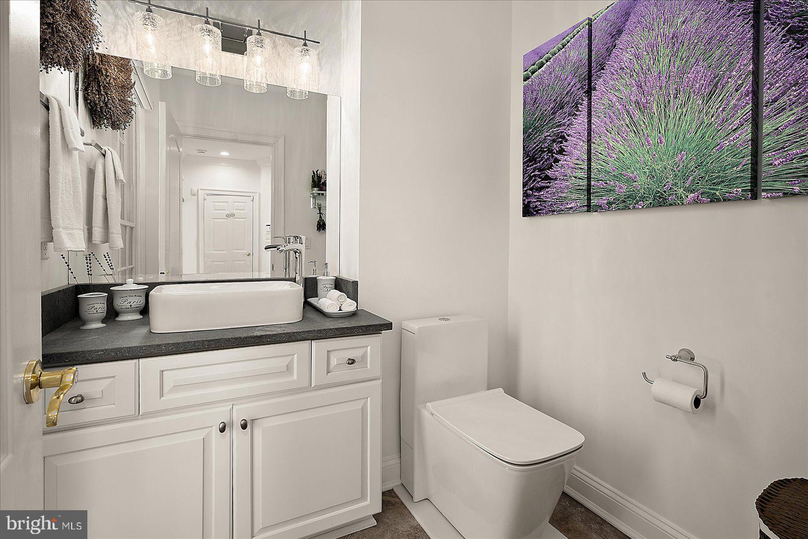 17 Perder Lane Edgewater, MD 21037 - Photo 31 of 115 a bathroom with a toilet sink and mirror