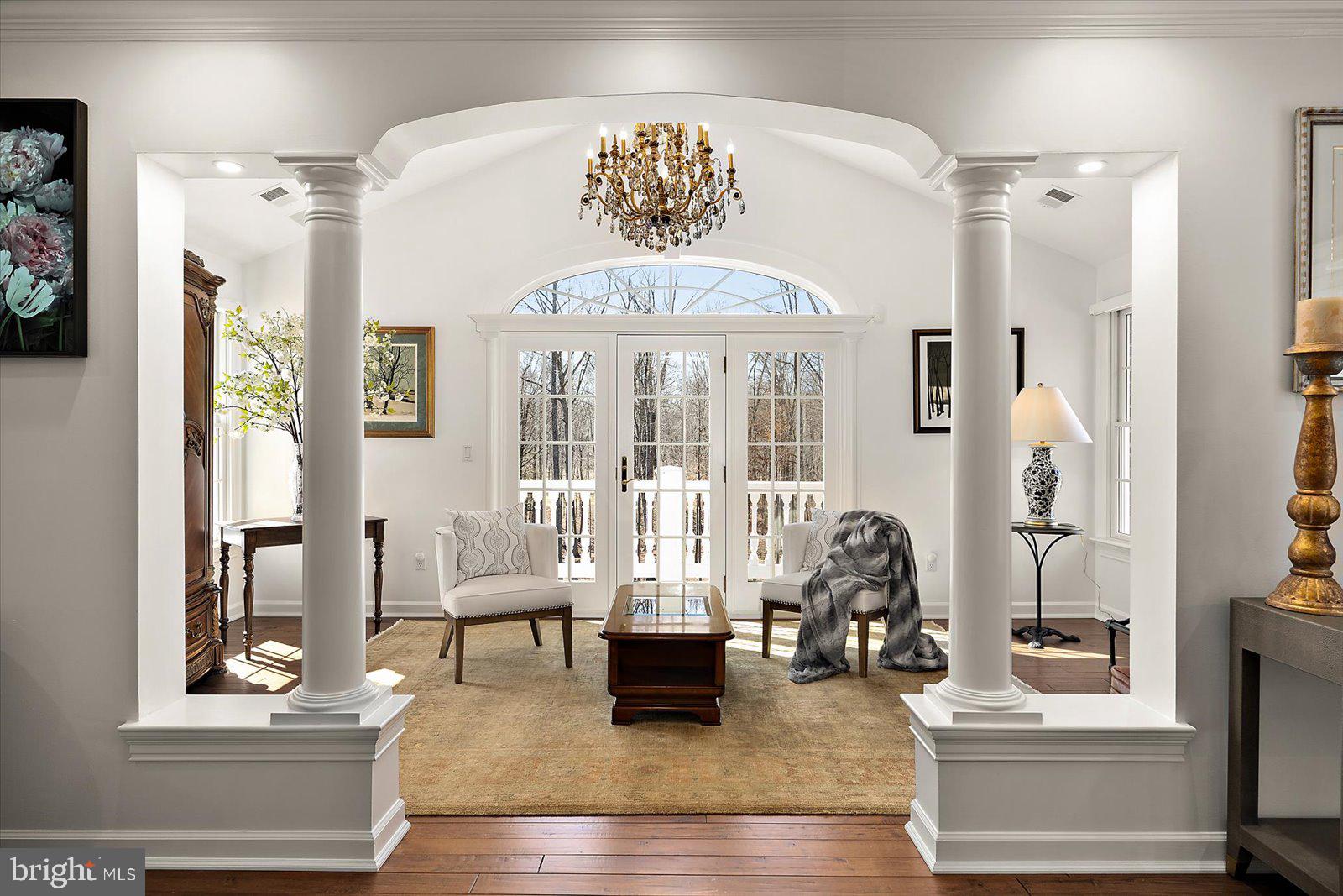 17 Perder Lane Edgewater, MD 21037 - Photo 44 of 115 a living room with furniture and a large window